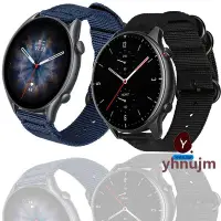 在飛比找Yahoo!奇摩拍賣優惠-Amazfit GTR 4 gtr4 智慧手錶錶帶 尼龍 a