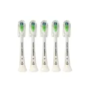 5x Philips Sonicare DiamondClean W Replacement White Brush Heads | No Box