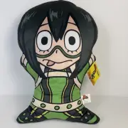 My Hero Academia Plush Pillow Froppy Tsuyu Asui Pal-O 2 Sided 20" Anime NWT