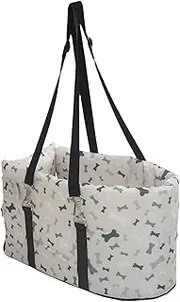 Automatic Cat Seat - Stable Fabric Cover, Pet Carrier Seat, Pet Bed | Comfortable Car Transport Box With Handles For Small Ani