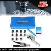 3/8" to 1-5/8" For Copper Tubing Expanding HVAC Hydraulic Swaging Tool Kit