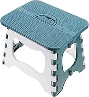 ROMISBABA 1Pc Folding Step Stool Portable Plastic Stool for Garden Kitchen and Outdoor Use Lightweight Design for Fishing and Adults Nordic