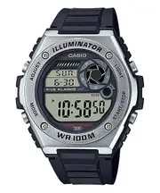 Casio Silver Digital Watch MWD100HD-1A
