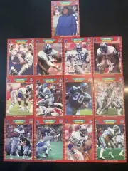 1989 Pro Set Detroit Lions Team Lot