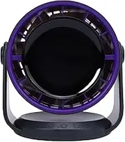 SENECESLI Table Fan, Air Circulator Fan 100 Speeds Quiet 4000mAh Battery for Home Office (Gray)