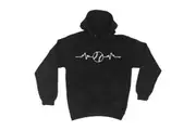 Baseball Pulse - Funny Novelty Hoodies Hoodie