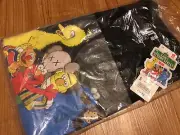 UNIQLO KAWS X SESAME STREET T-SHIRT ELMO COMPANION BLACK SIZE S SMALL RARE