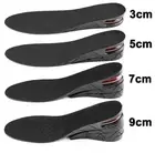Unisex Shoe Insole Air Cushion Heel insert Increase Taller Height Lift 3-9cm US
