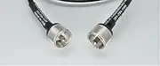 Cable Assemblies Now - Quality Economy Coaxial Cable - Drop in Replacement for LMR-240/LMR240 - UHF-Male to UHF-Male - 25 Feet - for CB/HAM/WiFi Radios, Wireless LAN Devices, Signal Boosters