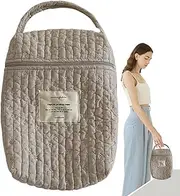 Diaper Bag Organizer,Quilted Diaper Caddy Nursery Diaper Bag - Soft Portable Diaper Stacker Multi-Purpose Diaper Organizer for Diapers