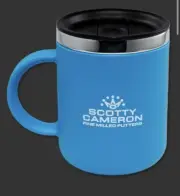 Scotty Cameron Fine Milled Putters Hydro Flask - 12 Oz Coffee Mug - Pacific
