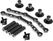 Metal RC Steel Front/Rear Housing Post Set for Arrma 1/8 Mojave 4X4 4S BLX Desert Truck RTR RC Car Accessory