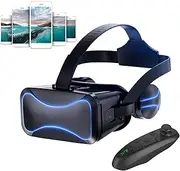 POCHY Virtual Reality Headset for Adults | Adjustable Interpupillary Distance Phone VR Goggles | Virtual Reality Goggles Set Glasses for Kids and Adults for Experiencing VR