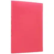 King Jim Fixed Display Book 10 Pockets Gloss Red