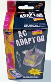 Nyko AC Adaptor for Nintendo Game Boy Color Pocket NeoGeo Pocket Adapter-New