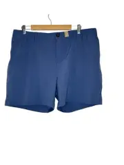 NWT Chubbies Mens The Ice Caps Everyday Shorts 2XL Pockets Elastic Waist Blue