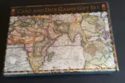 Brand-New Card and Dice Games Gift Set in Map Box Innovage 2004 Edition