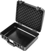 Empty 17.5" x 12.75" x 3.25" Bottom Interior Injection-Molded Utility Case