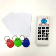 125Khz 13.56MHZ RFID Tag Copier Duplicator Cloner Reader Writer +6x Keys & Cards