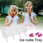 Silicone Ice Cream Moulds Creative DIY Ice Moulds with 50 Wood Sticks 4 gulfC