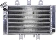 Aluminum Alloy Radiator，Compatible With ATV Polaris Predator 500 2003-2007