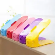 Shoe Rack For Organizer Shoes Adjustable Double Stand Shelf Footwear Support Slo