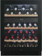 Vintec 50 Bottle Dual Zone Wine Cabinet Fridge VWD050SBB-X