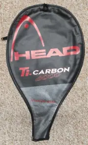 NOS. Head Ti. Carbon 6000 Racquet Cover Titanium Mesh.