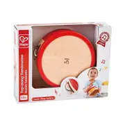 Hape Tap Along Tambourine Learning Music/Sounds Activity Kids/Toddler Toy 12m+