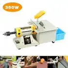 350W Gem Jewelry Rock Polishing Bench Grinder Grinding Machine Lathe Polisher