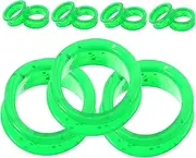 Hairdressing Scissors Set 12pcs Colorful Silicone Dog Grooming Scissor Finger Rings Pet Grooming Tools Enhanced Grip Comfortable for Extended Use