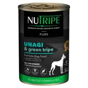 Nutripe All Life Stages Pure Unagi & Green Tripe Wet Dog Food 390g