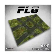 Frontline Gaming Playmat 6' x 4' - Overgrown City New