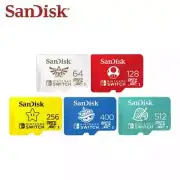 SanDisk Nintendo Switch Micro SD Memory Card SDXC 64GB 128GB 256GB 400GB 512GB