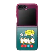 Galaxy Z Flip5 Impact Magnetic Case E E (i) E