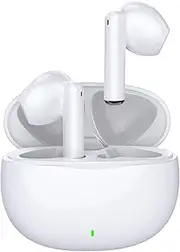 Wireless Earbuds, Bluetooth 5.3 in Ear Headphones Wireless Earphones, 30H Playtime Bluetooth Ear buds with 4 ENC Noise Cancelling Mic, IPX7 Waterproof Touch Control Headphones for iPhone/Android/iOS