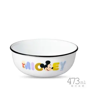 迪士尼米奇/維尼餐盤碗四件組(8吋盤*1+10吋盤+餐碗*2)