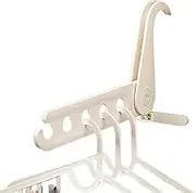 Drying Rack - 5 Holes Travel Hanger | Clothes Hook | Coat Door Holder Hooks for Outdoor, Laundry Room, Camping, Hotel Apartments, Dormitories