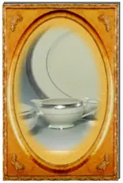 Mikasa Palatial Platinum Fine China Creamer by Mikasa 8 oz.