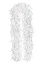 Fluffy Feather Boa Strip Dress Up Costume For Party