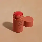 + Lux Unfiltered N°18 Illuminating Beauty Balm - Cream Blush Stick with Mango Butter - Buildable and Blendable Shimmer Blush Makeup Stick - Vegan & Cruelty Free - Chili (A Spicy Sheer Red)