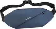 Kisangel Men Fanny Pack Waist Bag Versatile Sports and Travel Belt Bag for Hiking Running and Daily Use Stylish Design for Easy Access to Phone and Essentials
