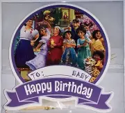 Disney’s Encanto Party Supplies: Cake Topper, Cupcake Toppers & HB Banner ~ NEW
