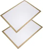 Zerodeko 2 Sets Self Adhesive Magnetic Picture Frames for Home for Photos Certificates and Art Displays Walls Refrigerators Doors