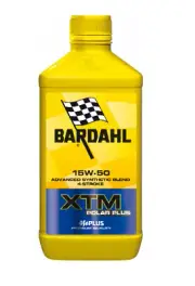 1 Lt Oil Motorcycle Bardahl XTM Synt 15W50 15 50