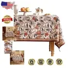Stylish Fall Fruits Table Cover - Rectangle Tablecloth 55x79 for Every Occasion