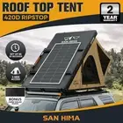 San Hima Kalbarri Lite Rooftop Tent Hardshell With Ladder&Rack+200W Solar Panel
