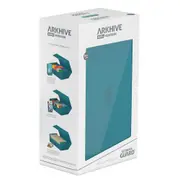 Ultimate Guard Arkhive 800+ Xenoskin Flip Case Standard Size Deck Box (Monocolour Petrol Blue)