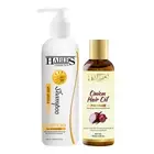 Natural Arnica Shampoo with Habib Onion Hair Oil for Breakage &Hair Fall Control