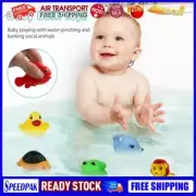 13pcs Baby Splash Toys Cartoon Floating Bath Toys Soft Rubber Bathtub Water Toys